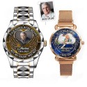 Memorial Gifts for Loss - Custom Metal Watch