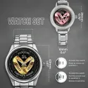 Wedding Rings - Custom Couple Names Watches