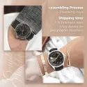 Wedding Rings - Custom Couple Names Watches