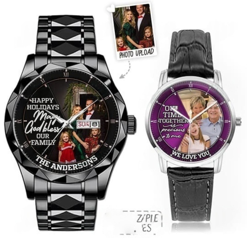 Personalized Watches for Him & Her - Custom Gift Watches