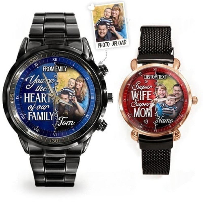 Personalized Photo Watch - A Unique Custom Keepsake Gift