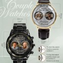 2 Photos - Custom Stainless Steel Metal Watch
