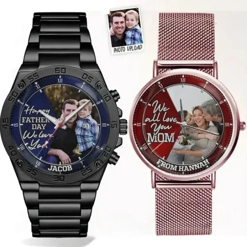 We Love You, Mom & Dad - Custom Family Watches