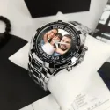 Family Photo - Custom His and Her Watches