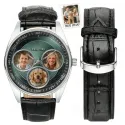 3 Photos Upload - Custom Stainless Steel Family Watch