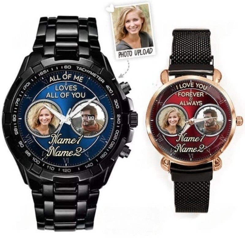 2 Photos - Custom Stainless Steel Watches