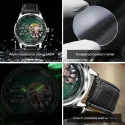Sided Heart Frame Photo Upload - Custom Personalized Family Watches