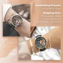Sided Heart Frame Photo Upload - Custom Personalized Family Watches