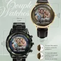 Matching Couple Photo - Custom Love Stainless Steel Watches